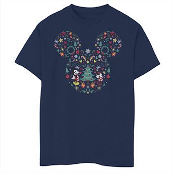 Disney's Mickey Mouse Boys 8-20 And Minnie Christmas Mashup Graphic Tee