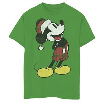 Disney's Mickey Mouse Boys 8-20 Mouse Christmas Outfit Graphic Tee