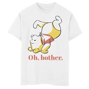 Disney's Winnie The Pooh Boys 8-20 Tumble Bear Oh Bother Graphic Tee