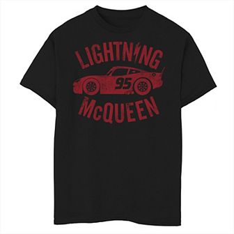 Disney / Pixar's Cars Boys 8-20 Lightning McQueen Vintage Graphic Tee