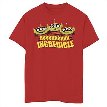 Disney / Pixar's The Incredibles Aliens Boys 8-20 Ooooooooohhh Incredible Graphic Tee