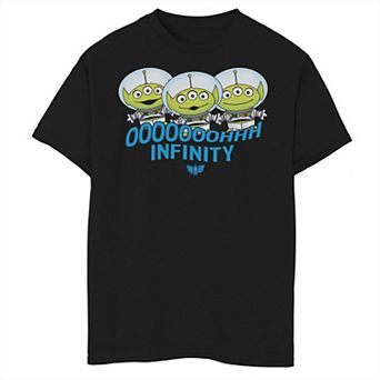 Disney / Pixar's Toy Story Boys 8-20 Aliens Buzz Lightyear Ooooooohhh Infinity Graphic Tee