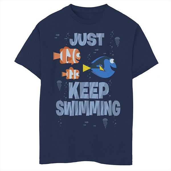 Disney / Pixar's Finding Dory Boys 8-20 Just Keep Swimming Graphic Tee