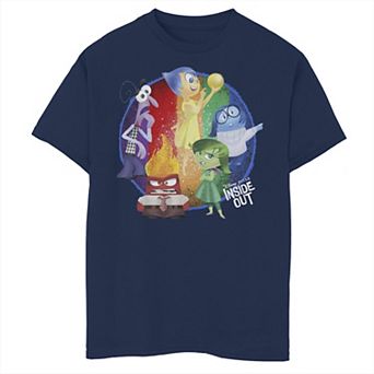 Disney / Pixar's Inside Out Boys 8-20 Riley's Emotions Graphic Tee
