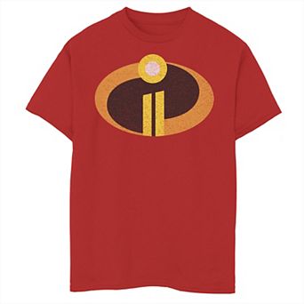 Disney / Pixar's Incredibles Boys 8-20 2 Colored Symbol Graphic Tee