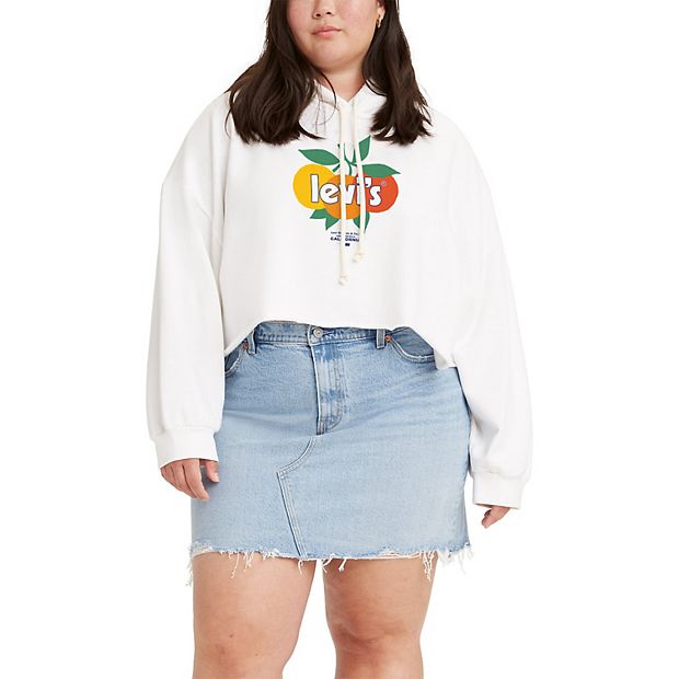 Plus size levi's discount sweatshirt