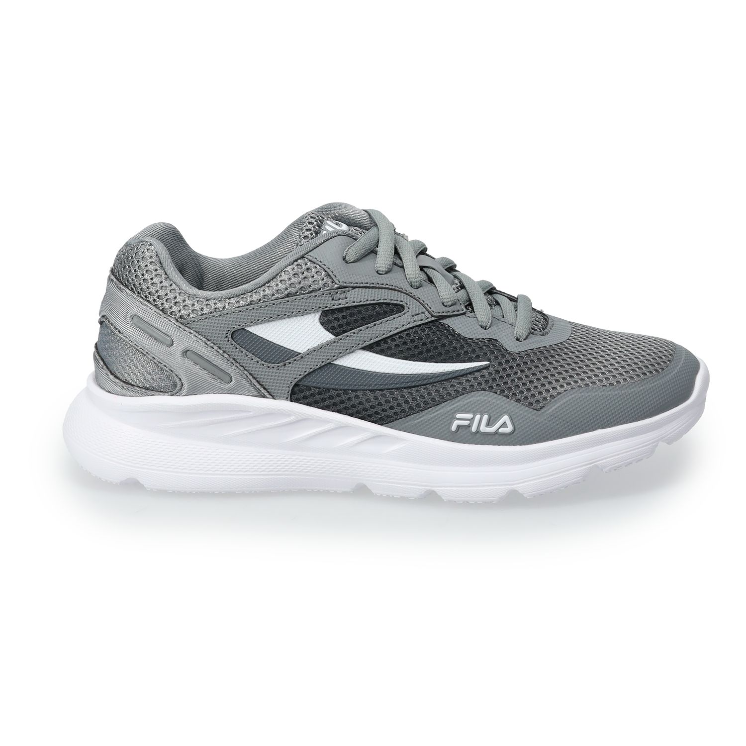 fila running shoes silver