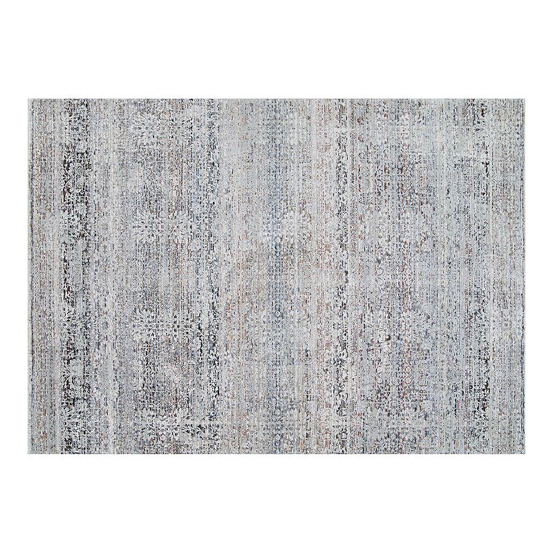Couristan Luxor Campagne Antique Area Rug, Grey, 4X5.5 Ft