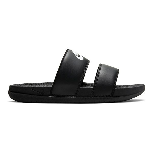 Girl nike shop slides with fur