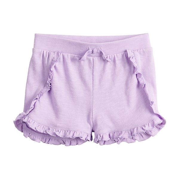Toddler Girl Jumping Beans® Ruffle Front Shorts
