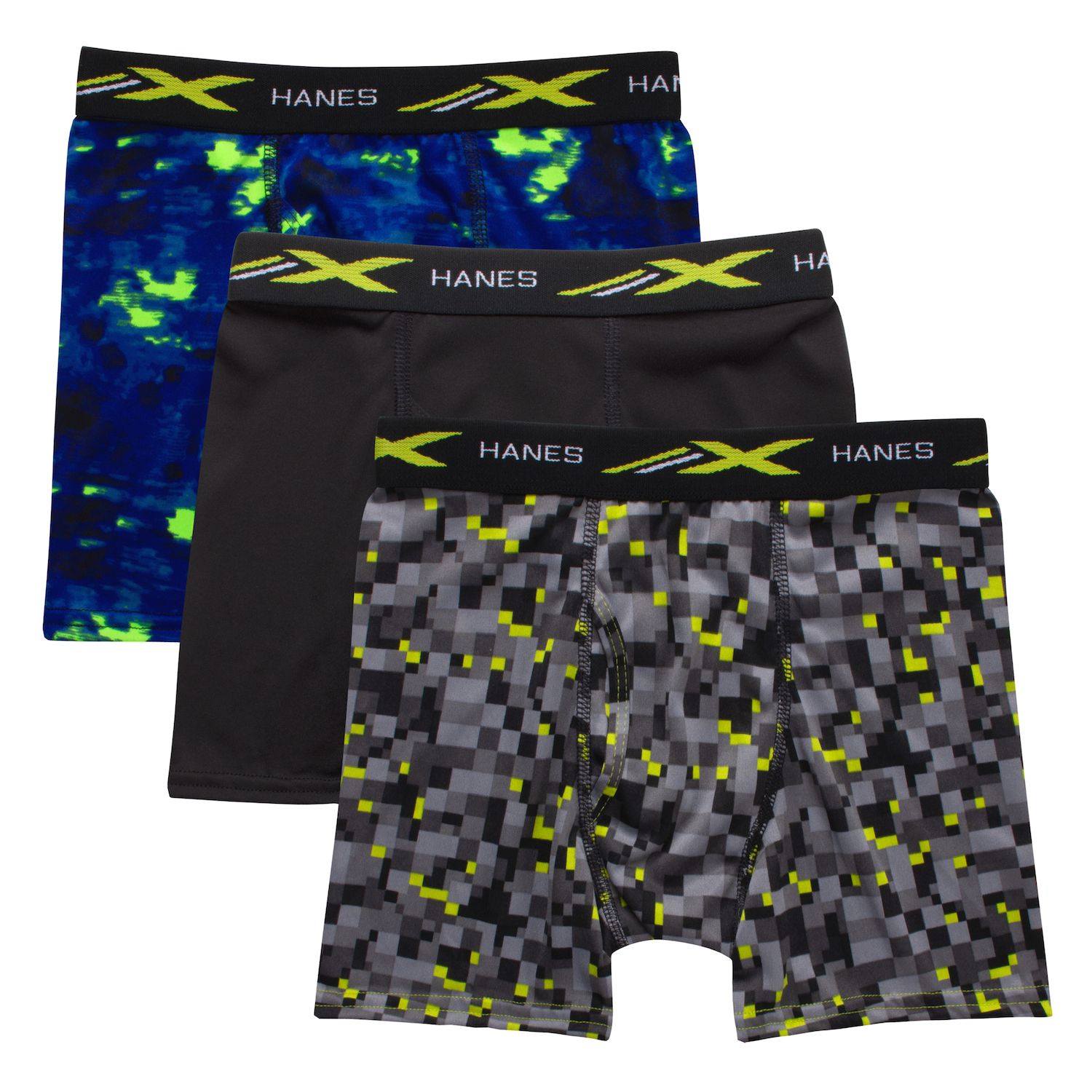Image for Hanes Boys 6-20 3-Pack X-Temp Boxer Briefs at Kohl's.