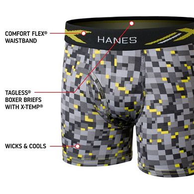 Boys 6-20 Hanes Ultimate® 3-Pack X-Temp® Cooling Boxer Briefs