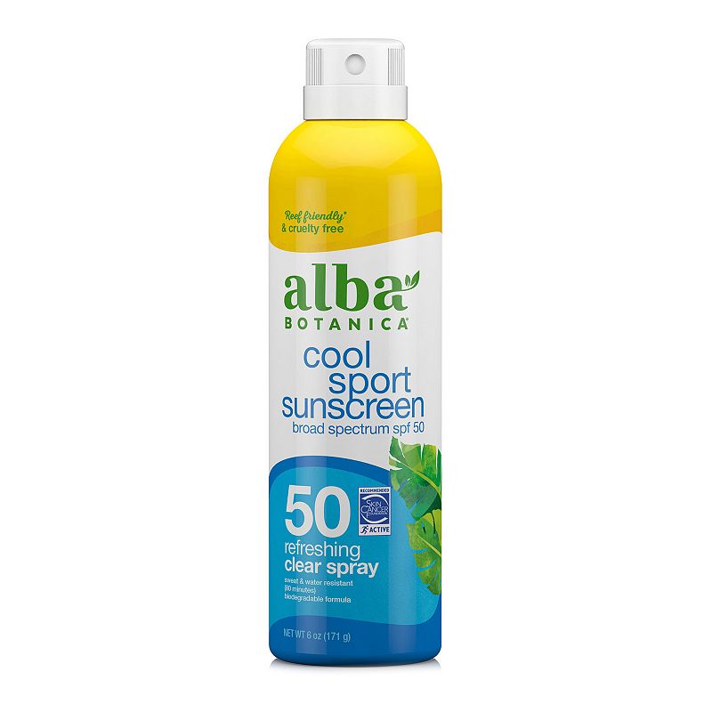 UPC 724742003784 product image for Alba Botanica Sport Clear Spray Sunscreen - SPF 50, Size: 6 Oz | upcitemdb.com