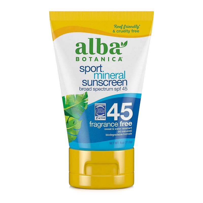 UPC 724742004002 product image for Alba Botanica Sport Mineral Sunscreen Lotion - SPF 45, Size: 4 Oz | upcitemdb.com