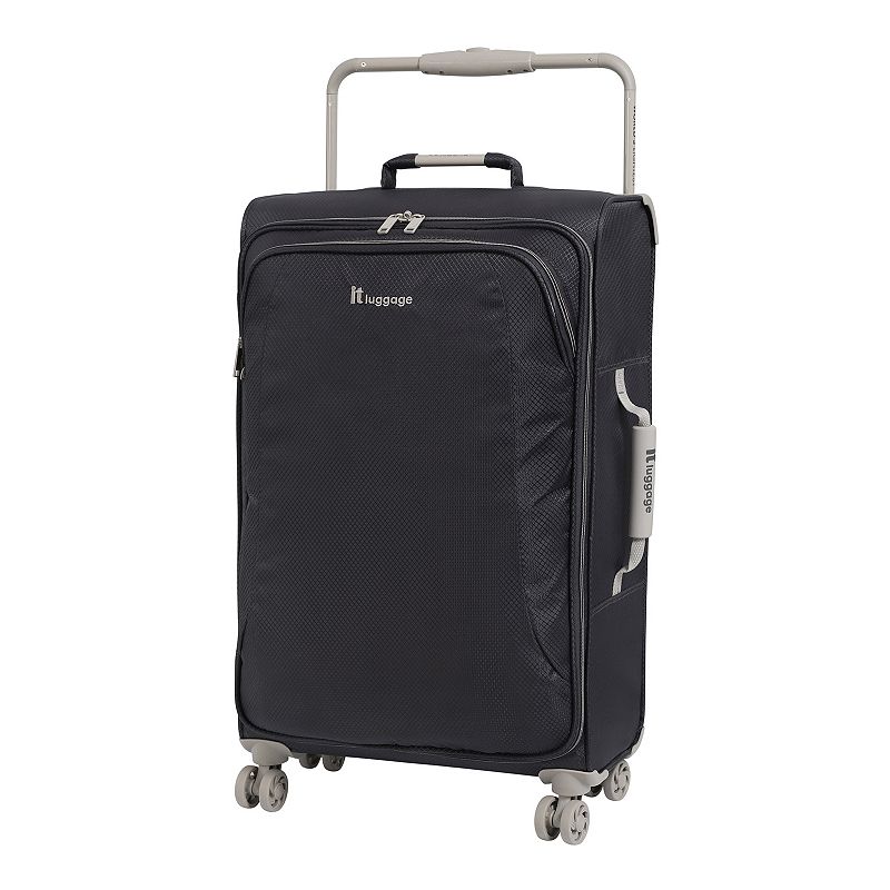 EAN 5056213013837 product image for it luggage World's Lightest New York Softside Spinner Luggage, Dark Grey, 22 CAR | upcitemdb.com