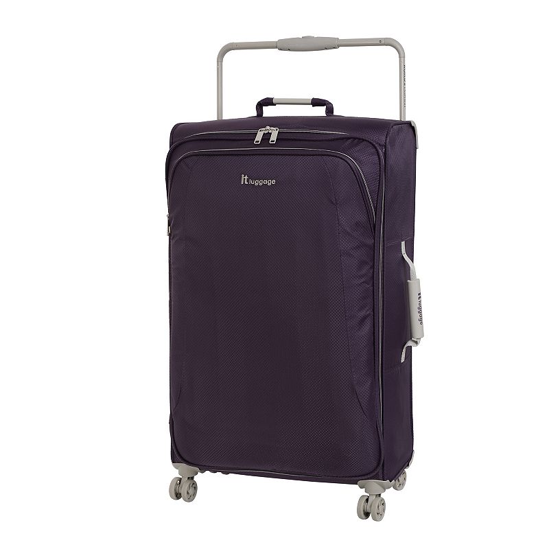 it luggage World's Lightest New York Softside Spinner Luggage, Drk Purple, 32 INCH