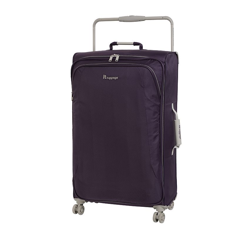 it luggage World's Lightest New York Softside Spinner Luggage, Drk Purple, 22 CARRYON