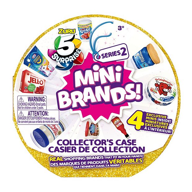 5 Surprise Mini Brands Collectors Case, Holds 30 Minis, Includes 2 Mini  Toys