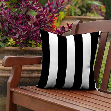 Arden Selections Cabana Stripe Outdoor Square Pillow