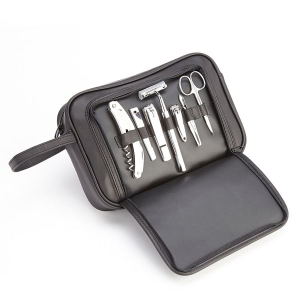 Royce Leather Toiletry & Grooming Kit