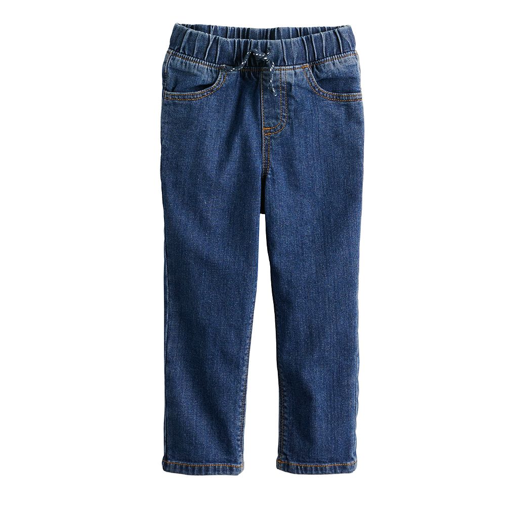 Boy's Jeans Pull on Regular Denim