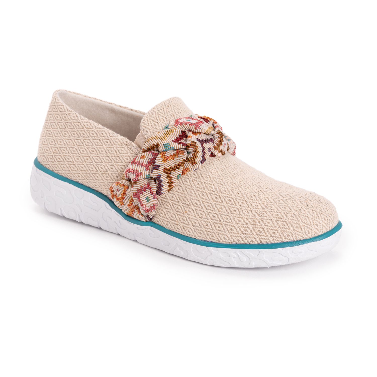 MUK LUKS Women's Quianna Lara - Dark Grey Curly Shearling - 23441187
