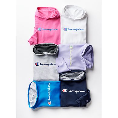 Kids 7-20 Champion Script Fleece Hoodie