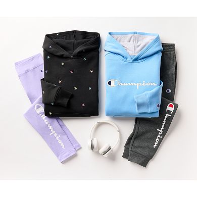 Kids 7-20 Champion Script Fleece Hoodie