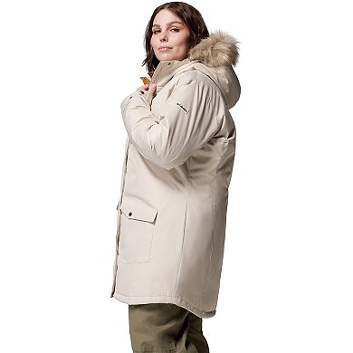 Plus Size Columbia Suttle Mountain Faux-Fur Hood Insulated Jacket