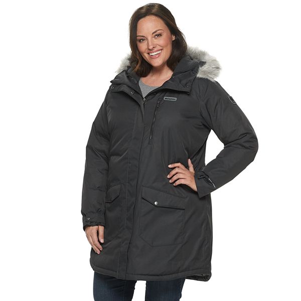 Plus Size Columbia Suttle Mountain Faux-Fur Hood Insulated Jacket