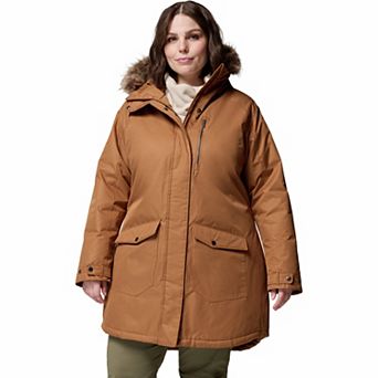 Plus Size Columbia Suttle Mountain Faux-Fur Hood Insulated Jacket