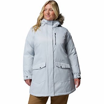 Plus Size Columbia Suttle Mountain Faux-Fur Hood Insulated Jacket