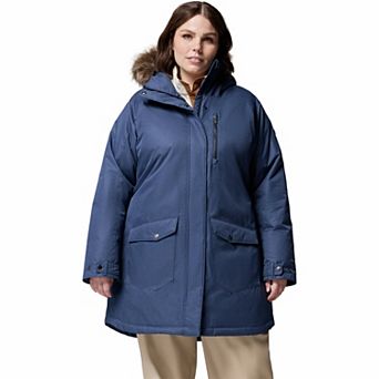 Plus Size Columbia Suttle Mountain Faux-Fur Hood Insulated Jacket