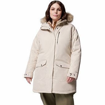 Plus Size Columbia Suttle Mountain Faux-Fur Hood Insulated Jacket