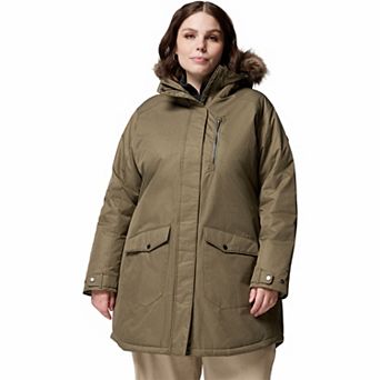 Plus Size Columbia Suttle Mountain Faux-Fur Hood Insulated Jacket