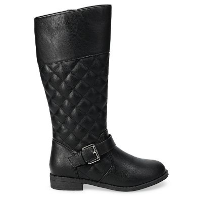 SO® Auroraa Girls' Quilted Riding Boots