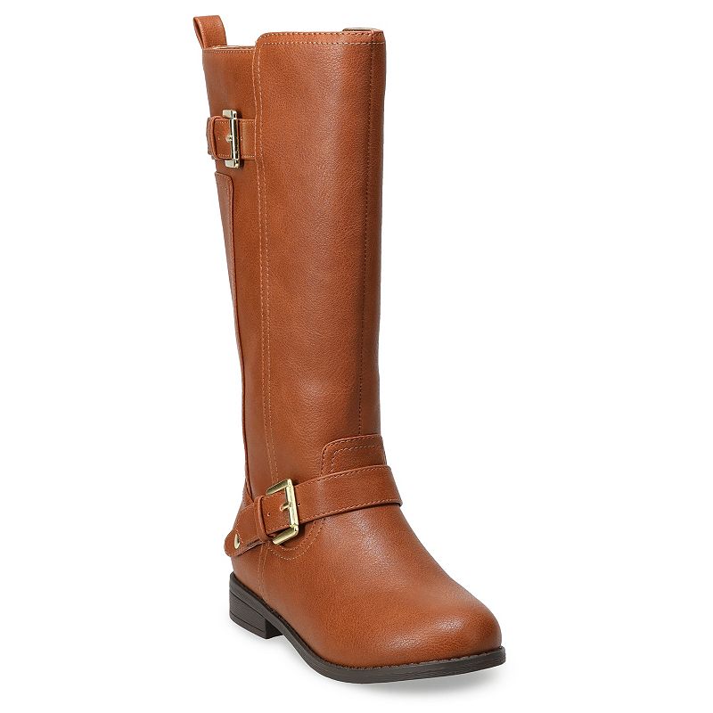 SO Camilaa Girls' Riding Boots, Girl's, Size: 1, Brown