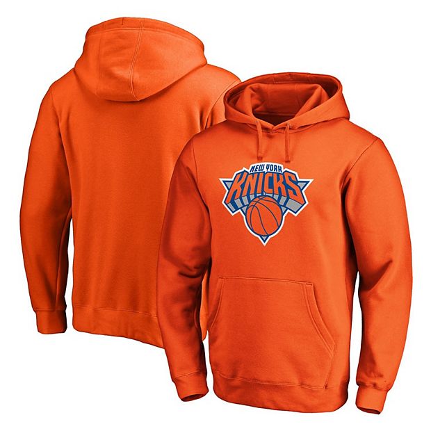 Men's New York Knicks Fanatics Branded Gray Primary Team Logo T-Shirt