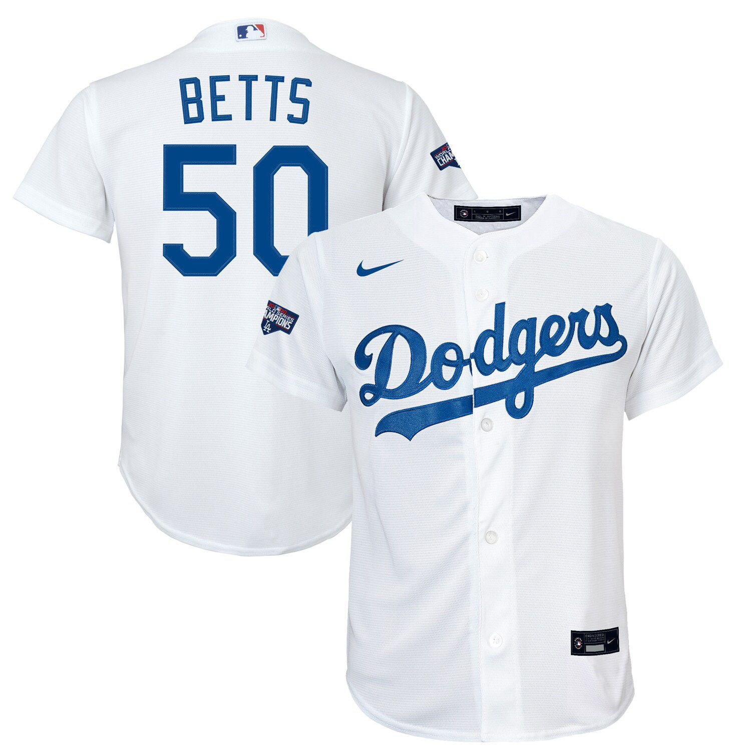 world series dodgers jersey