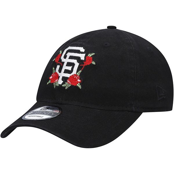 San Francisco Giants New Era Rainbow 9TWENTY Adjustable Hat - Black