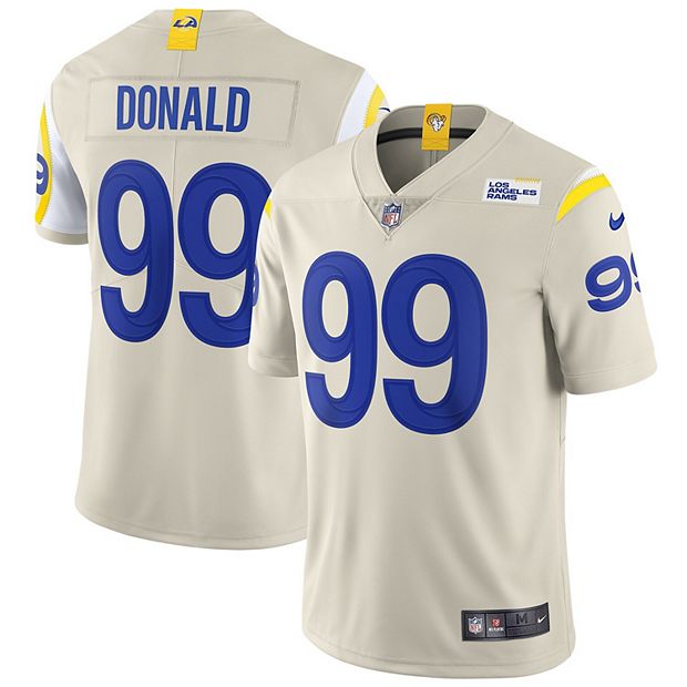 Nike Aaron Donald Bone Los Angeles Rams Vapor Limited Jersey in Blue for  Men