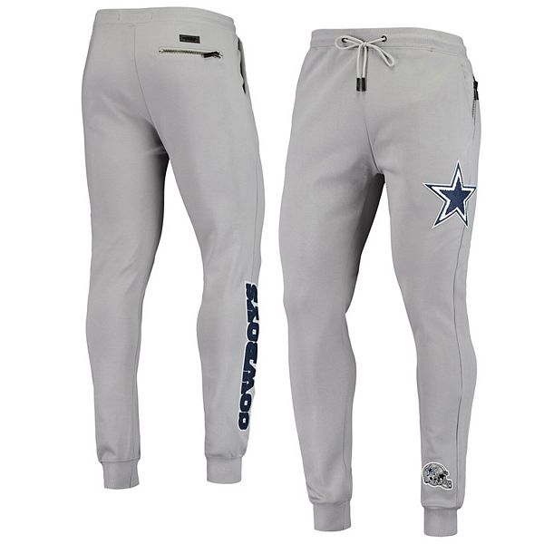 Men's Pro Standard Heathered Gray Dallas Cowboys Logo Jogger Pants