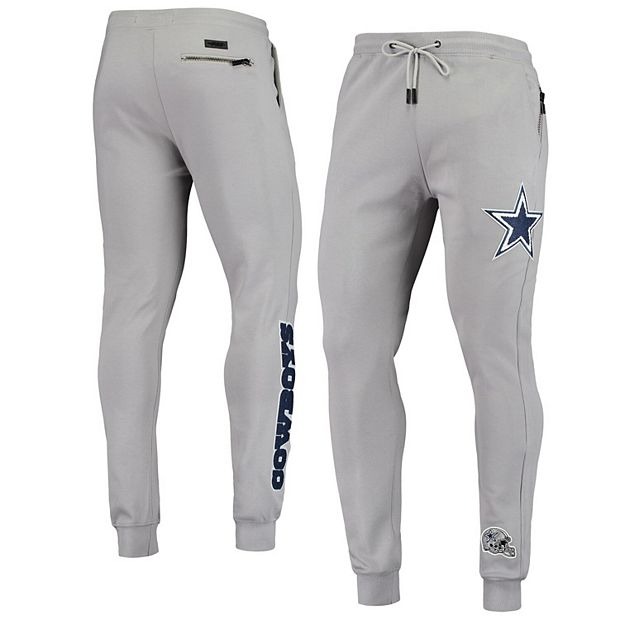 Men s Pro Standard Heathered Gray Dallas Cowboys Logo Jogger Pants