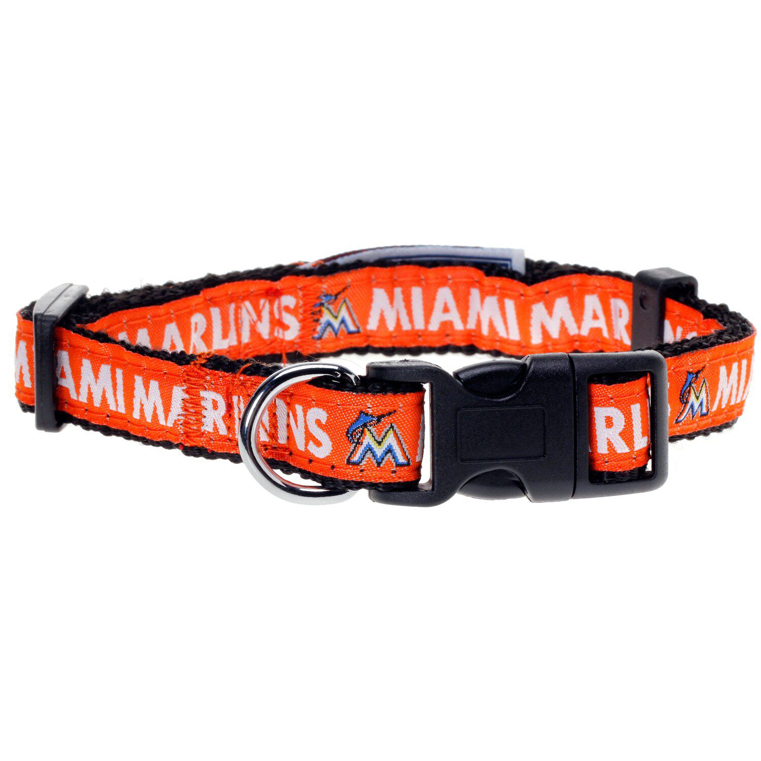 miami marlins dog collar