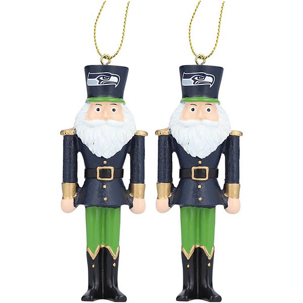 SEATTLE SEAHAWKS NFL 14 HOLIDAY NUTCRACKER