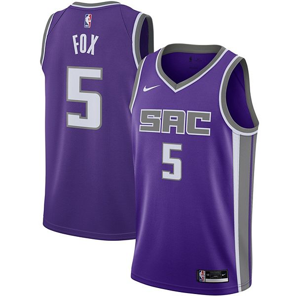 New De'Aaron Fox Sacramento Kings Nike City Edition Swingman Jersey  Men's XL NBA