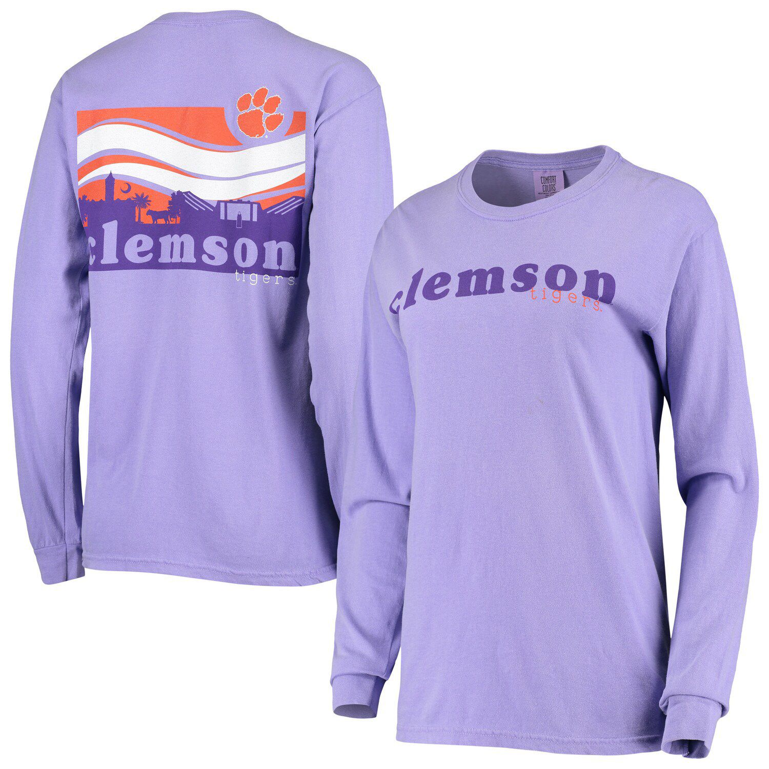 purple clemson shirt