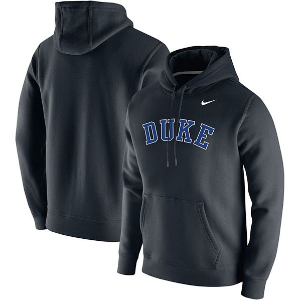 Men's Nike Black Duke Blue Devils Logo Pullover Hoodie