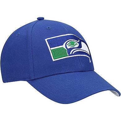 Men's '47 Royal Seattle Seahawks Throwback MVP Adjustable Hat