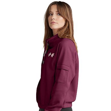 Women's Champion® Campus Fleece Mock-Zip Pullover